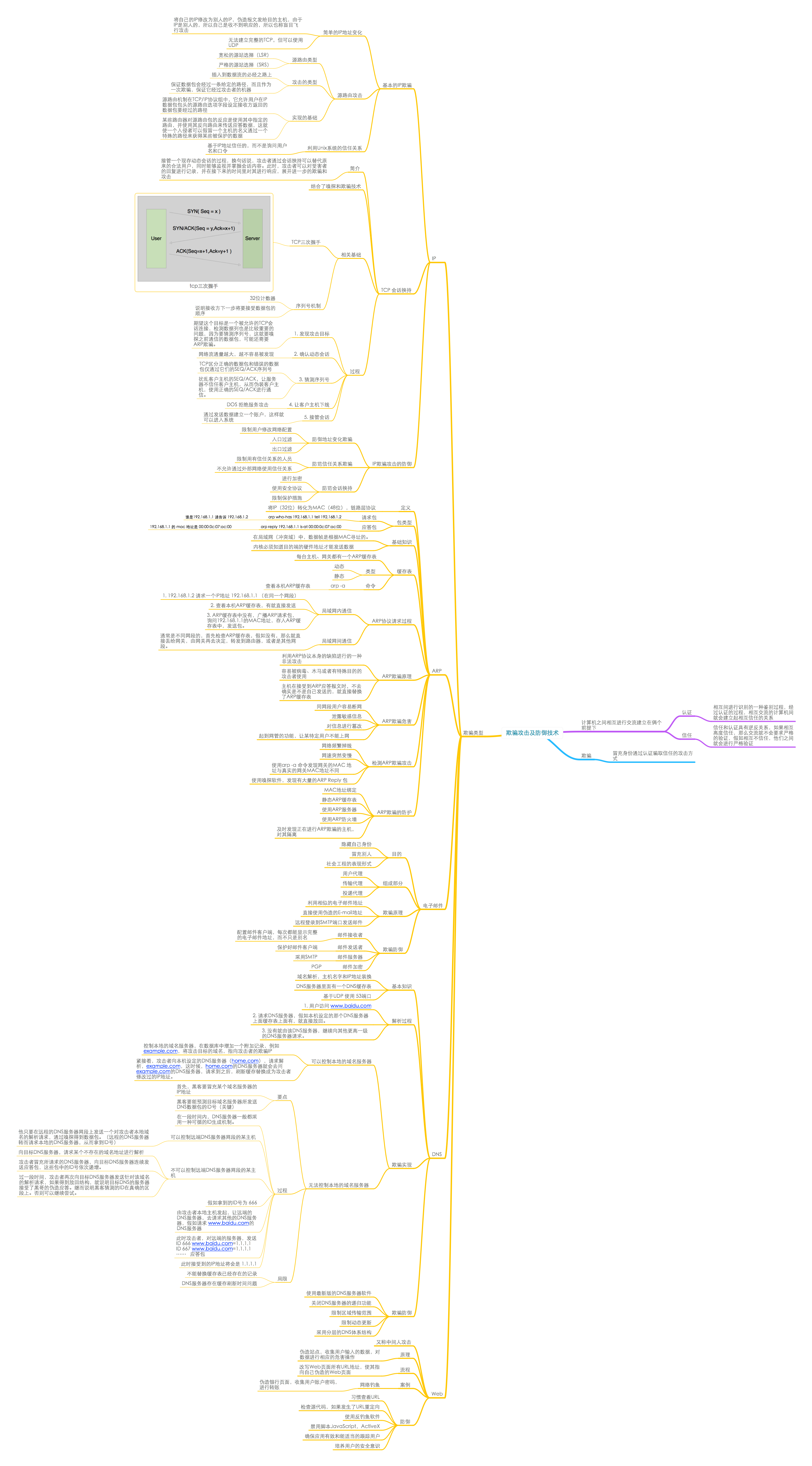 欺骗攻击及防御技术